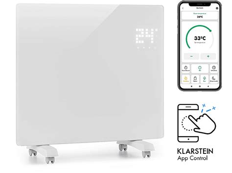 KLARSTEIN Bornholm Single Smart Konvektor 1000 Watt MediaMarkt