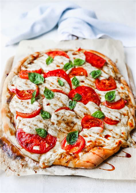 Caprese Goat Cheese Pizza