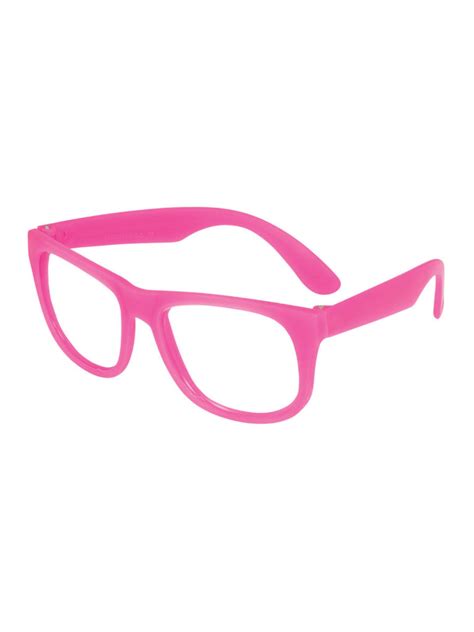 Pink Frame Glasses Rubies Masquerade Co Uk