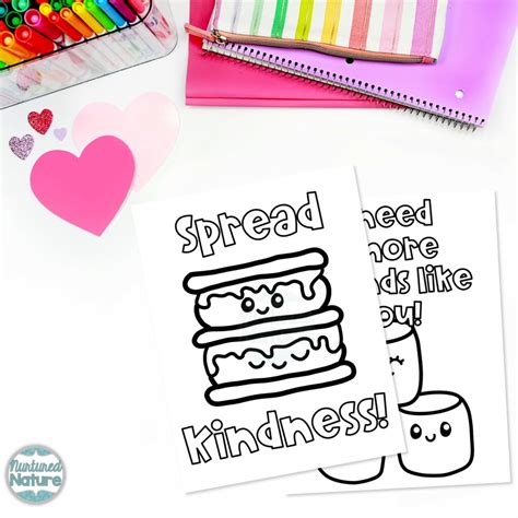 Smores Coloring Pages For Valentines Day Craft Made By Teachers