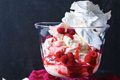 Rhubarb And Creme Fraiche Eton Mess Recipe Recipes Delicious Au