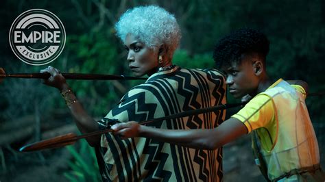 Letitia Wright as Shuri and Angela Bassett as Ramonda | Black Panther: Wakanda Forever - Marvel ...