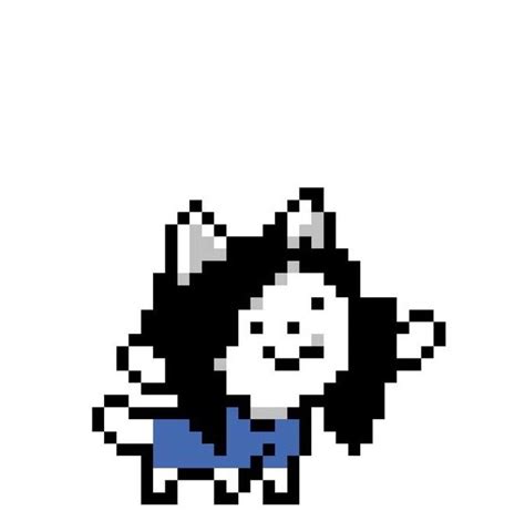 Temmie pixel art | Undertale Amino