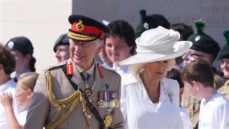 King And Queen Arrive For Commemorations In Normandy On D Day 80th