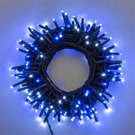 Guirlande Lumineuse M Mini Led Blanc Froid Et Bleu Programmes