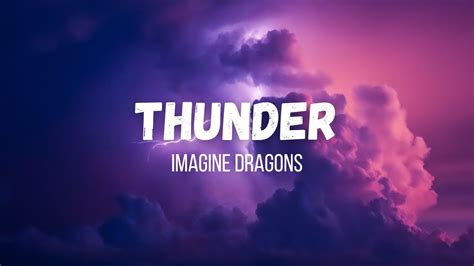 Imagine Dragons Thunder Instrumental W Lyrics Youtube