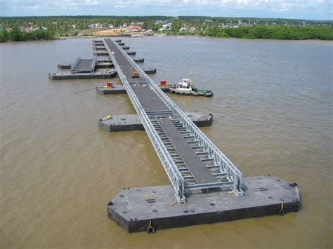 Pontoon Bridge Engineering | Bridge engineering, Bridge construction, Pontoon