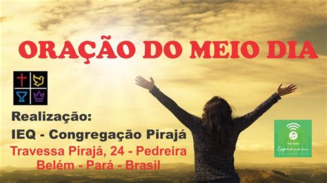 Oração do Meio Dia O que te impede de prosseguir Hebreus 12 1 3