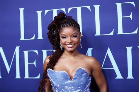 Halle Bailey's Hair In 'The Little Mermaid' Cost Six Figures