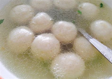 Resep Bakso ikan kuah bening oleh Lucia - Cookpad