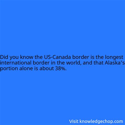 the US-Canada border is the longest international border in the world ...