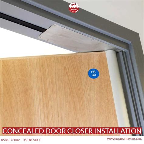 Concealed Door Closer Installation Guide At Tatum Mathis Blog