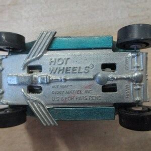 Rare 1967 Hot Wheels Redline Hot Heap Blue Color Great Condition Estate Find COMBINED