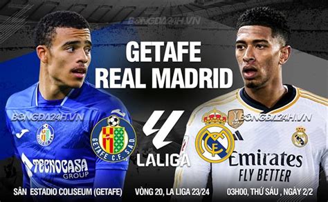 Nhận định Getafe vs Real Madrid 03h00 ngày 2 2