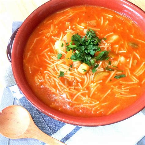 Recette Minestrone Aux Pices Facile Soupe Italienne Revisit E Facile