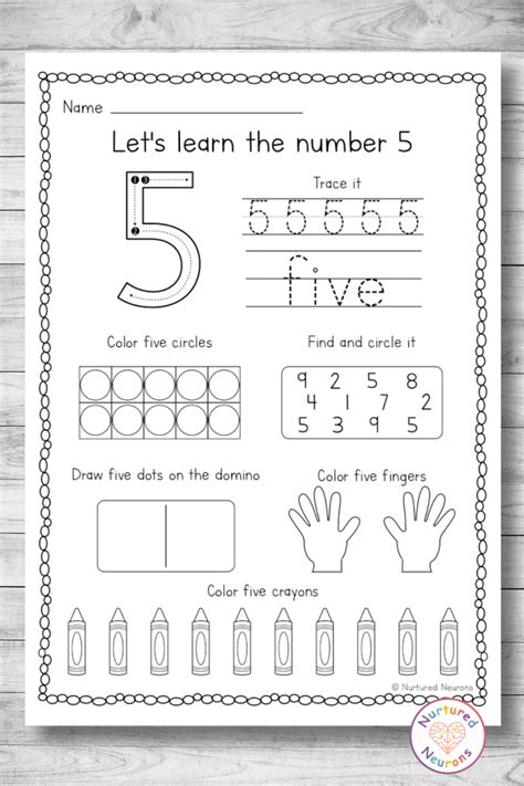 Number Sense Worksheets 1 10 Tickled Pink In Primary Lupongovph