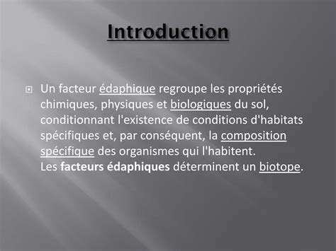 Solution Les Facteurs Daphiques Studypool