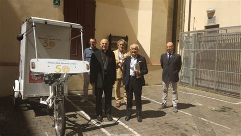 Donato Dal Rotary Club Ancona Conero Alla Caritas Un Triciclo Elettrico