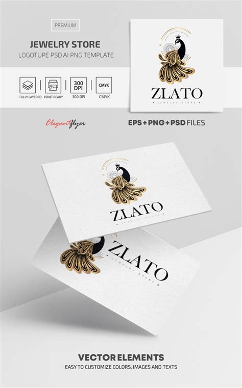 Jewelry Store - Premium Logo Template - 10033061 | by ElegantFlyer