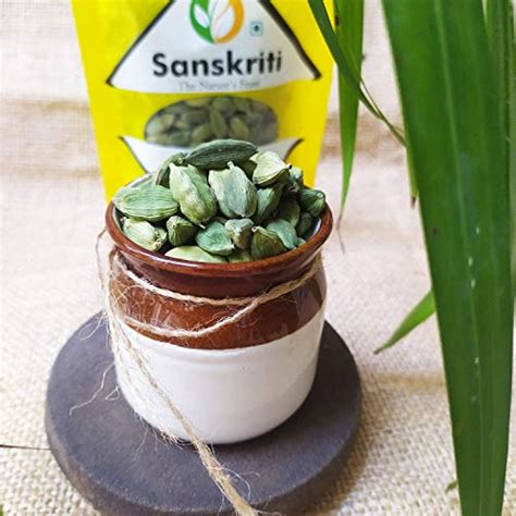 Sanskriti Cardamom Whole Elaichi Whole Green Cardamom Elaichi