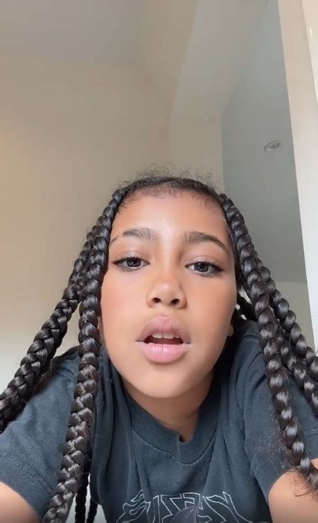 Kim Kardashian S Daughter North 9 Mocks Her Famous Mom In New TikTok