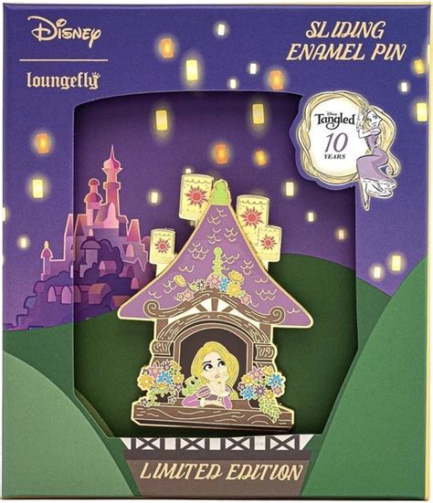 Tangled Th Anniversary Loungefly Limited Edition Disney Pin Disney