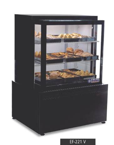 Vitrine Aquecida Modular Versátil 9 bandejas EF 221 V Frilux Varimaq