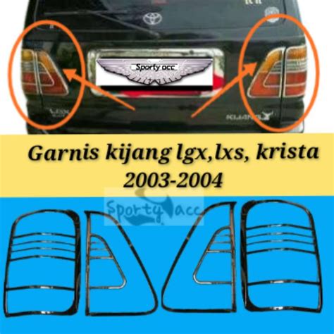 Jual Garnis Kijang New Efi Lgx Sgx Krista Chrome Kg