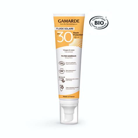 Fluide Solaire SPF 30 Gamarde