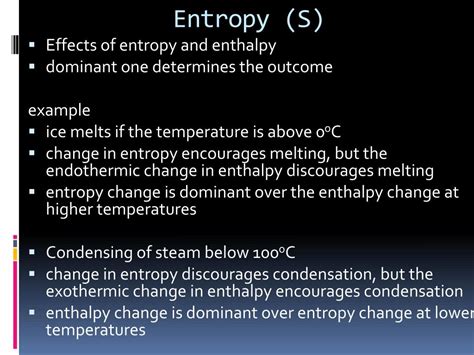 Ppt Enthalpy And Entropy Powerpoint Presentation Free Download Id