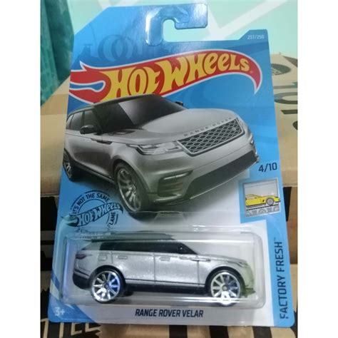 Hot Wheels RANGE ROVER VELAR SILVER Shopee Malaysia