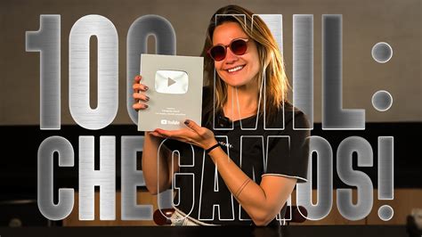 CHEGOU A MINHA PLACA DE 100 MIL INSCRITOS YouTube