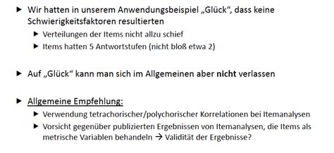 Voraussetzungen Pca Efa L Sung Des Problems Bei Ite Statistik