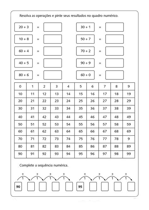 Atividade De Matemática Para 2º Ano