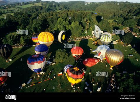 Hot Air Balloon Festival Stock Photo Alamy