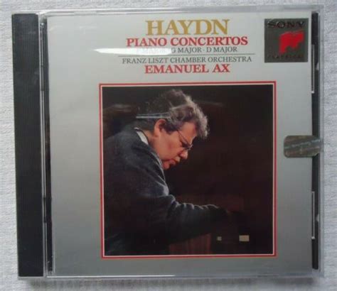 Haydn Piano Concertos CD Jan 1993 Sony Classical Emanuel Ax