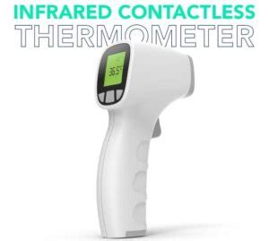 CONTACTLESS Thermometer accuracy - price - review - best in USA