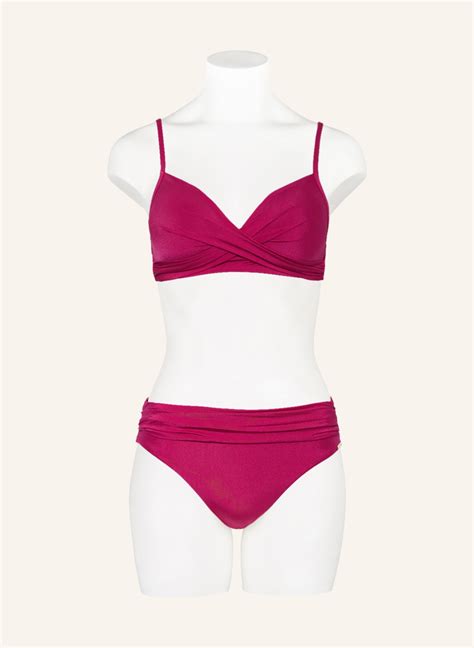 MARYAN MEHLHORN Bralette Bikini Top IMPACT In Fuchsia