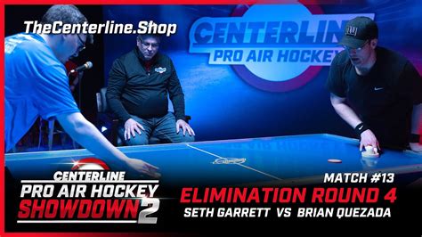 Pro Air Hockey Showdown Seth Garrett Vs Brian Quezada