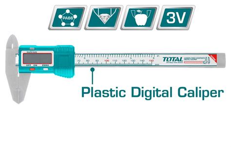 TMT331501 Plastic Digital Caliper TOTAL Tools Malaysia