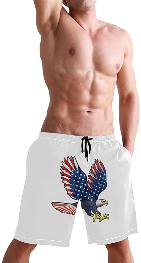 Mens Quick Dry Swim Trunks With Pockets Beach Board Shorts Bathing