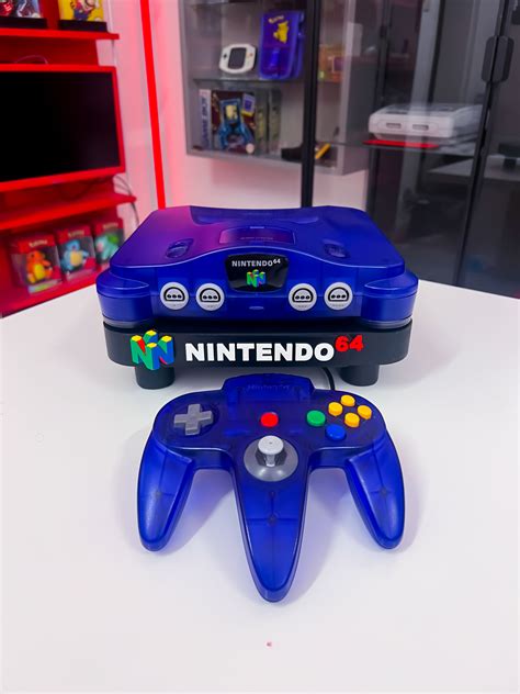 Nintendo 64 Konsole Grape Purple N64 Expansion Pak Retrosammler