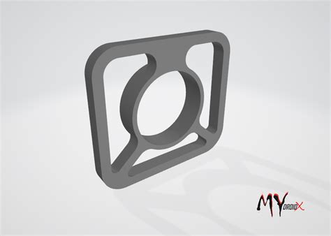 Case Horizontal GoPRO 6 Naked STL File For Cults