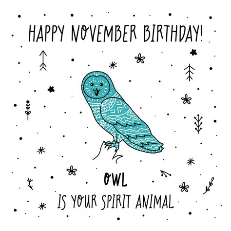 spirit animal list birthday