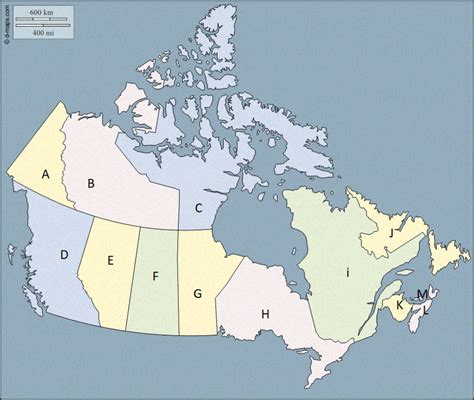 Les Provinces Canadiennes Et Les Capitales Quizizz