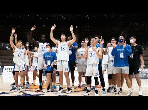 Ateneo Complete Sweep Inaugural World University Basketball Series