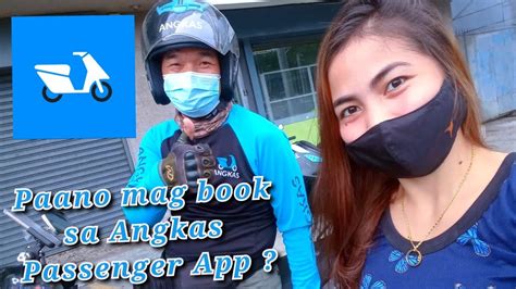 How To Book Angkas App Passenger Tutorial Youtube