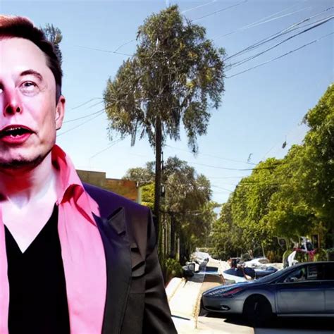 Elon Musk Hanging Out On Grove Street Chilling With Stable Diffusion