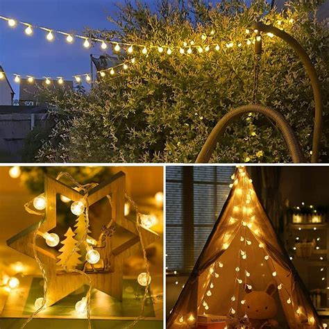 Ligarko Fairy Lights Battery Led M Ft Garden Lights Outdoor