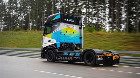 Mercedes Benz Eactros Longhaul Le Specifiche Dell Autocarro Ev